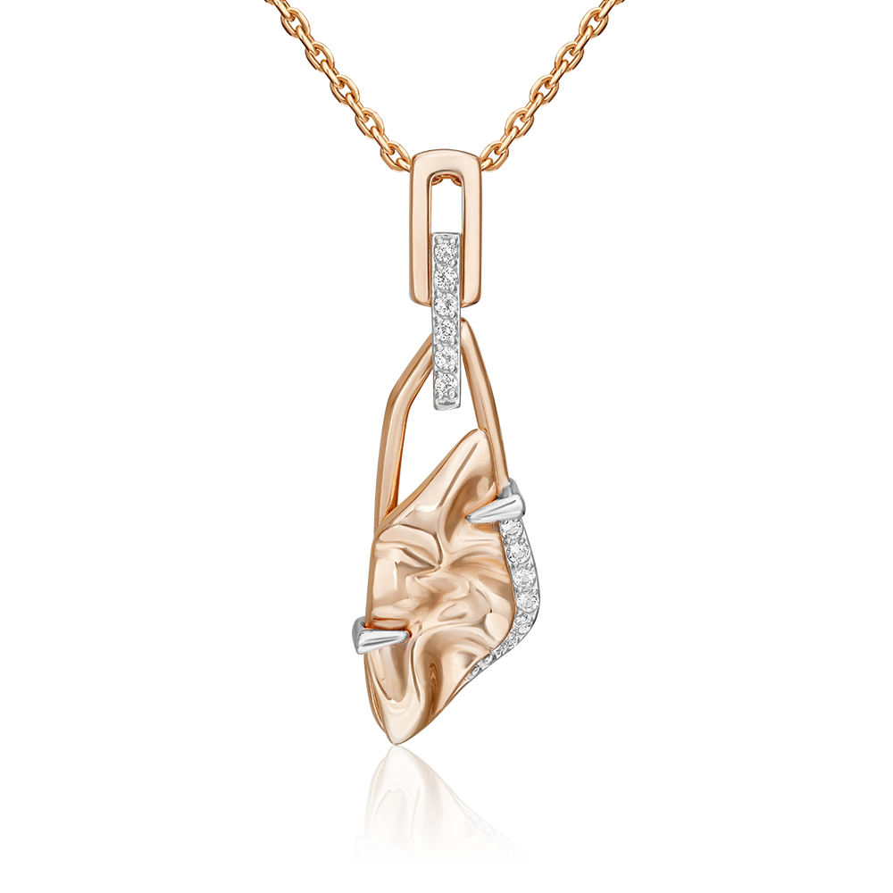 

Подвеска из золота PLATINA jewelry 03-3414-00-201-1111, топаз, 03-3414-00-201-1111
