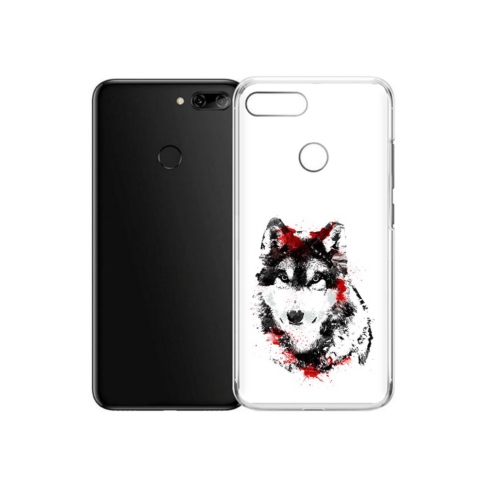 

Чехол MyPads Tocco для Alcatel 1S кровавый волк (PT227137.662.416), Прозрачный, Tocco