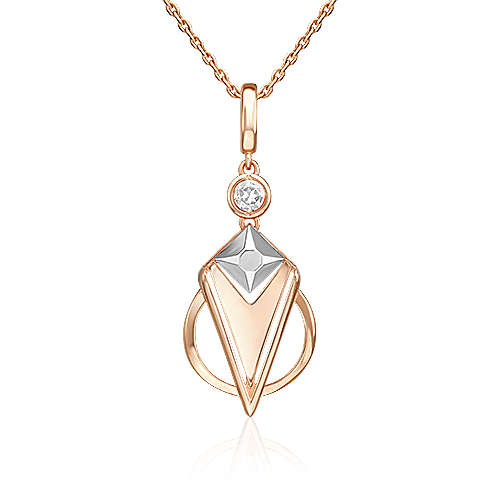 

Подвеска из золота PLATINA jewelry 03-3375-00-201-1111, топаз, 03-3375-00-201-1111