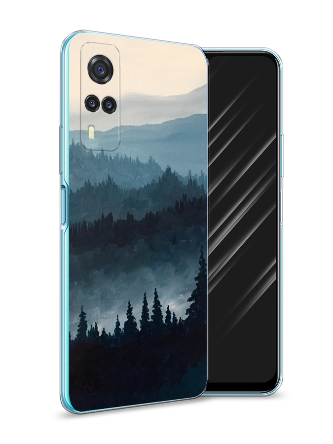 

Чехол Awog на Vivo Y31/Y53s 4G "Туманные горы", Разноцветный, 263750-4