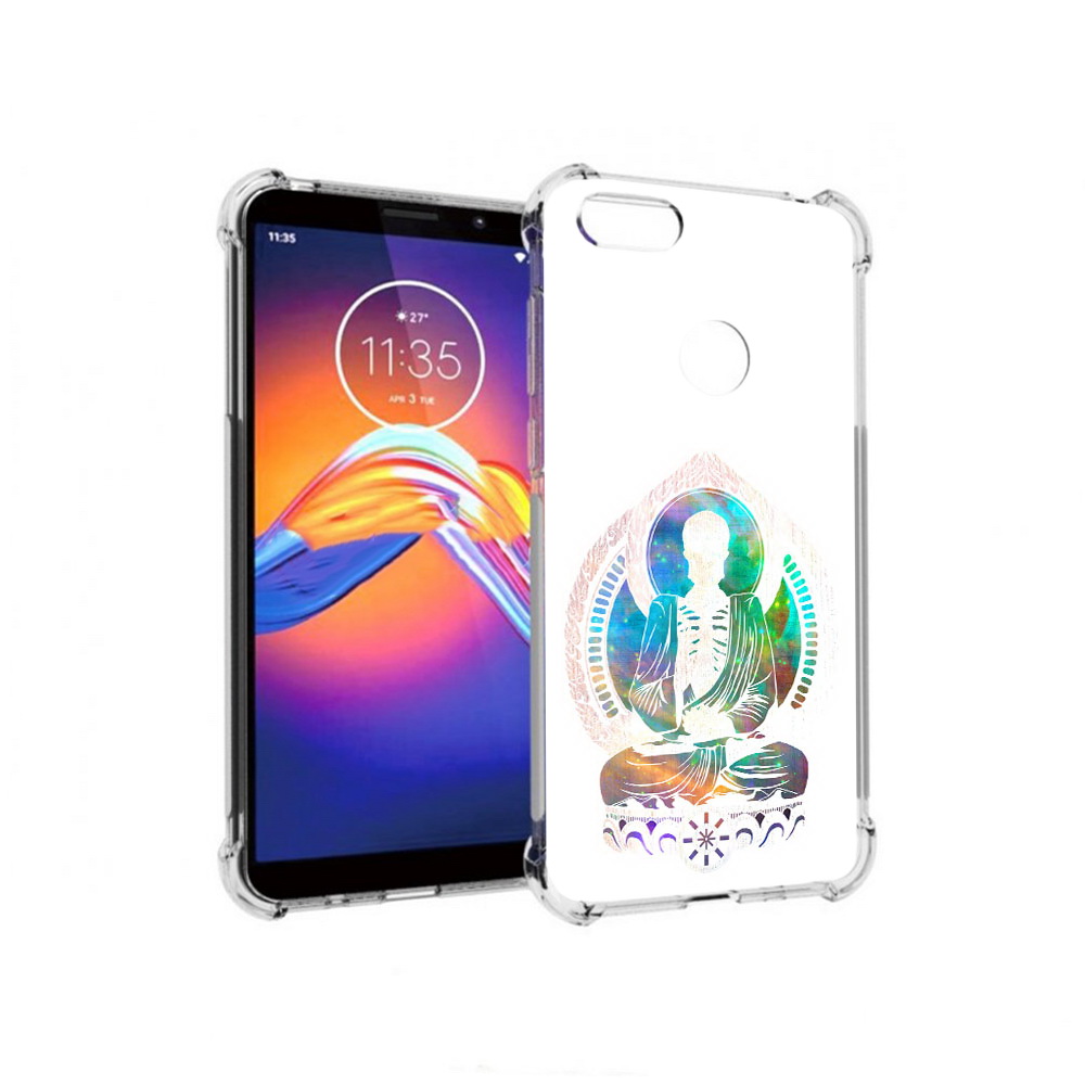 

Чехол MyPads Tocco для Motorola Moto E6 умный скелет (PT227058.343.653), Прозрачный, Tocco