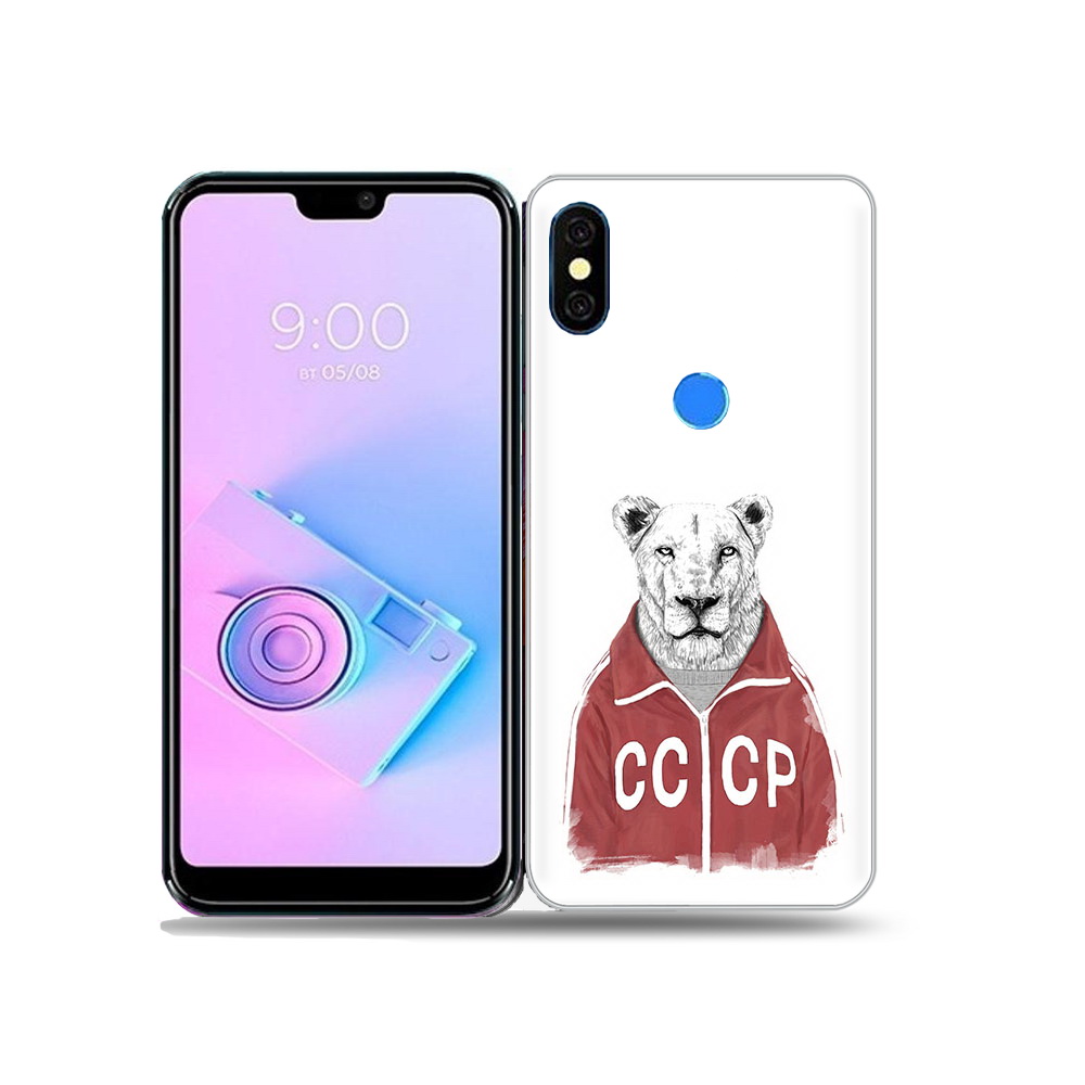 

Чехол MyPads Tocco для BQ 5731L львица ссср, Прозрачный, Tocco