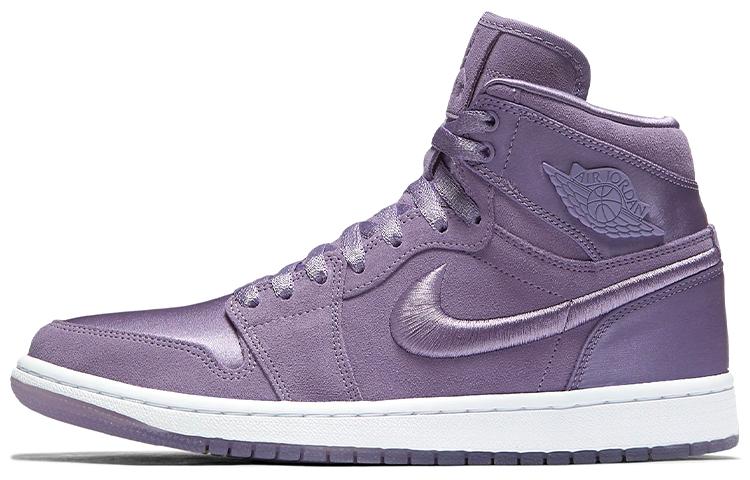 

Кеды унисекс Jordan Air Jordan 1 Retro High Season Of Her Orchid Mist (W) фиолетовые 43 EU, Фиолетовый, Air Jordan 1 Retro High Season Of Her Orchid Mist (W)