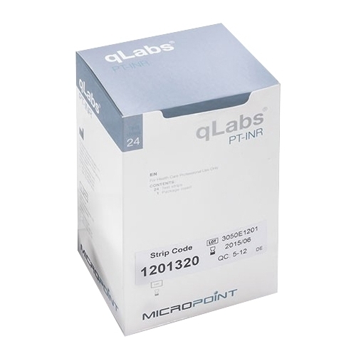 фото Тест-полоски "qlabs pt-inr" 24 шт.