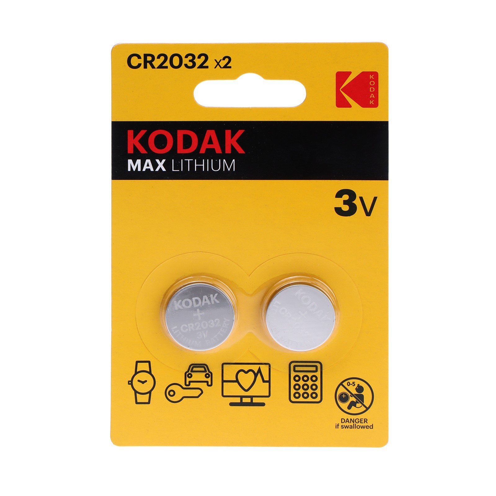 Батарейка Kodak Cr2032-2bl Для Брелока Сигнализации KODAK арт. 30417687-RU1
