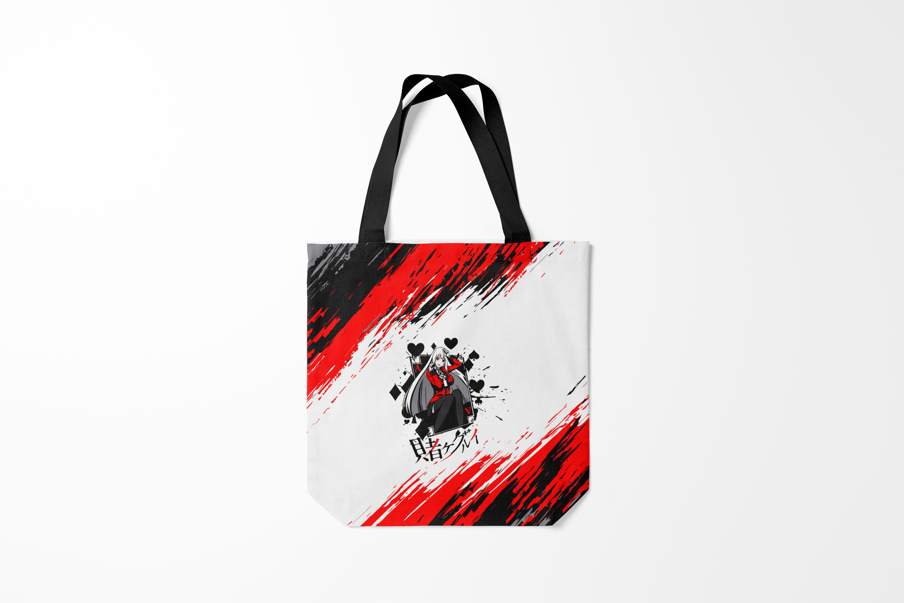 

Сумка шoппер унисекс Burnettie Kakegurui Ририка Момобами Z, белый, Kakegurui Ририка Момобами Z