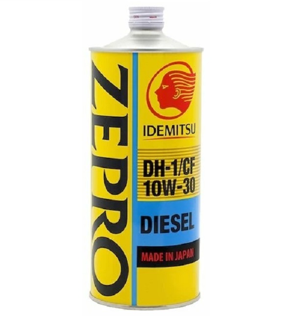 Моторное масло Idemitsu минеральное ZEPRO DIESEL DH-1/CF 10W30 1л