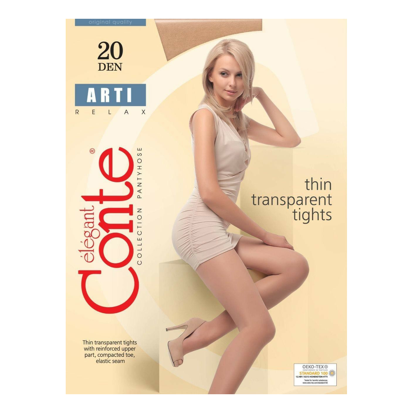 

Колготки женские Conte черные 2, Черный