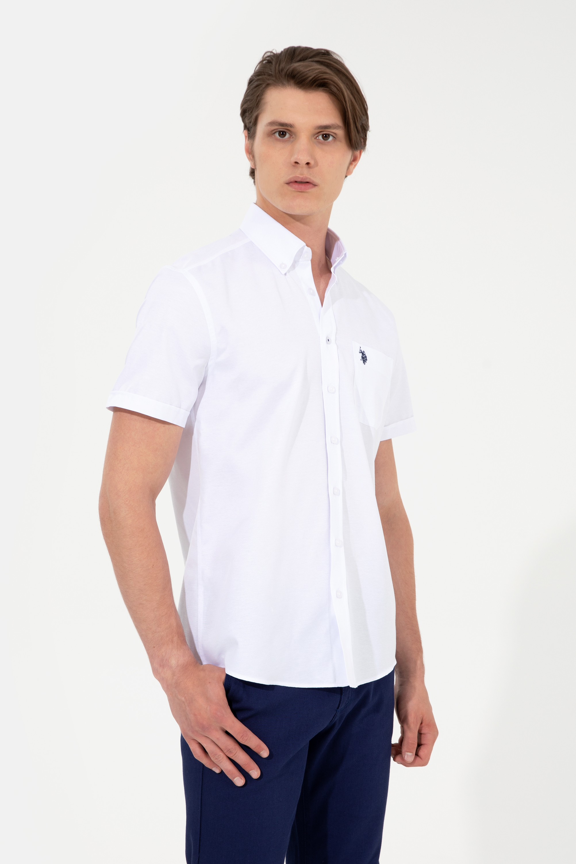 

Рубашка мужская U.S. POLO Assn. G081GL0040GOXY022Y белая L, Белый, G081GL0040GOXY022Y