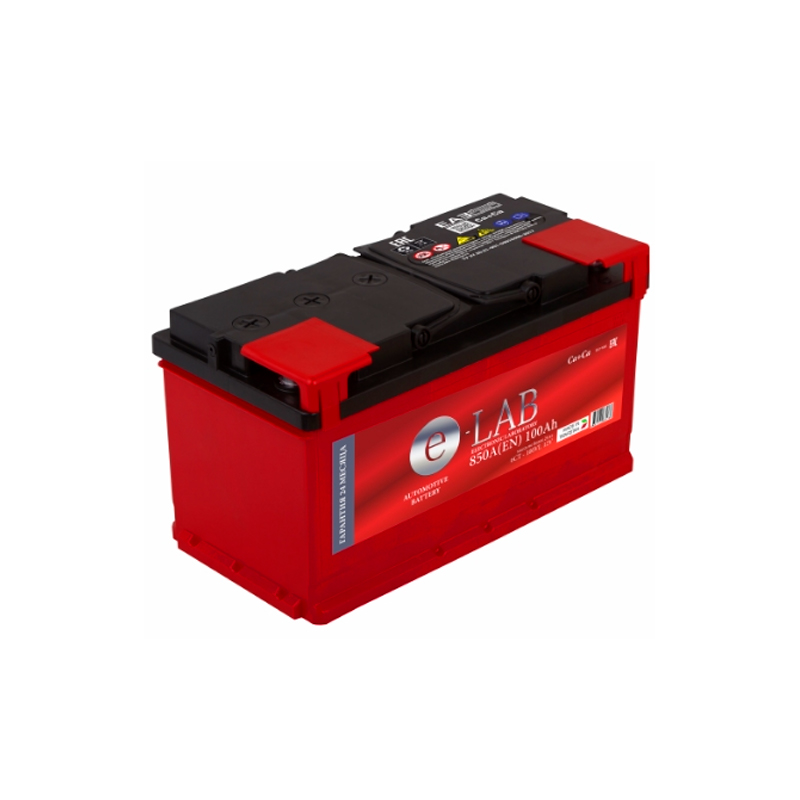 

Аккумулятор легковой ELAB 100 а/ч 850А обратная полярность 100 E 850А