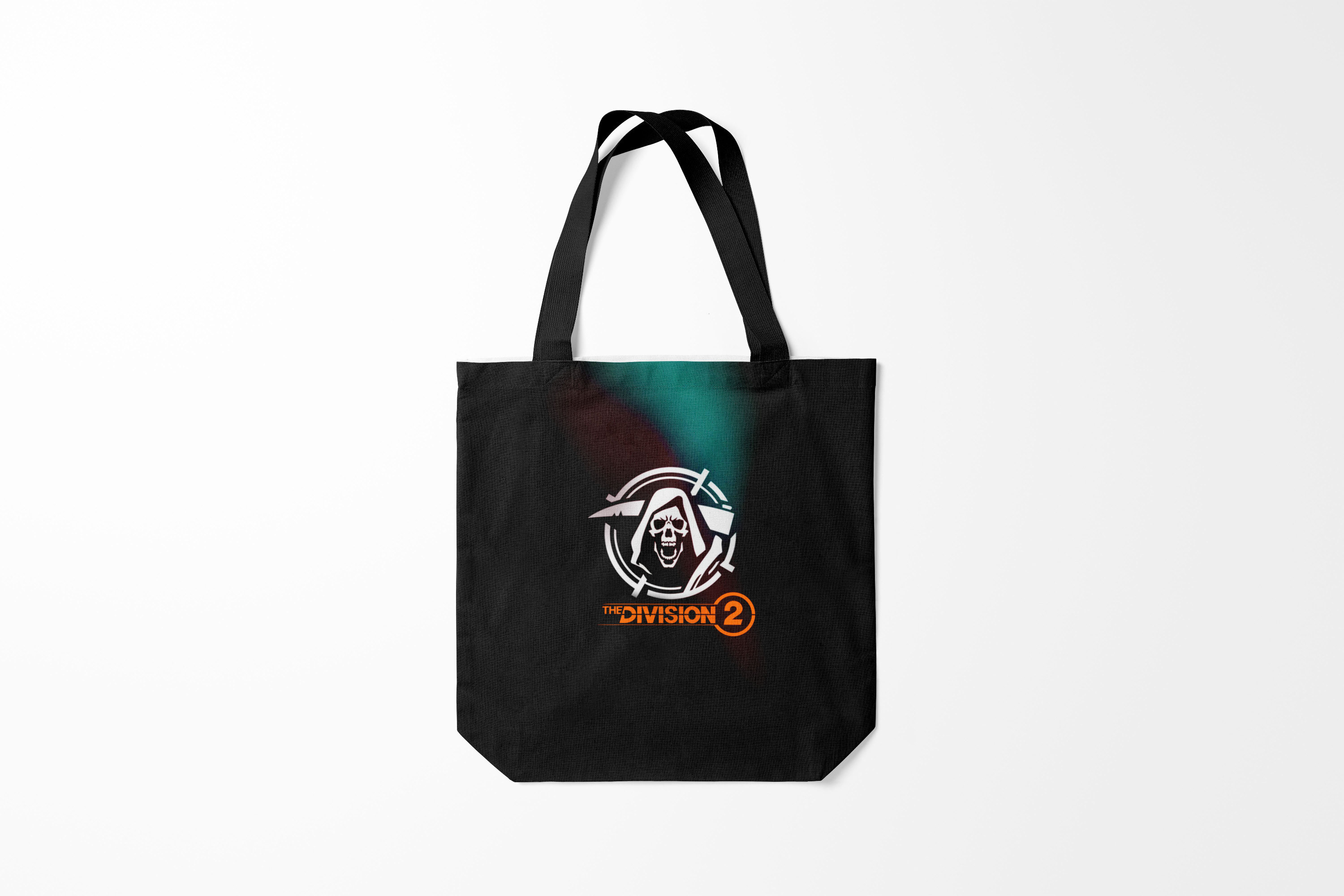 

Сумка шoппер унисекс Burnettie Tom Clancys The Division 2 Logo, черный, Tom Clancys The Division 2 Logo