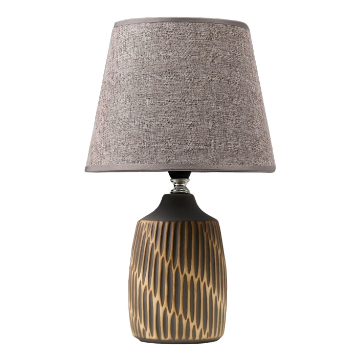 

Лампа настольная 16243/1GR-WT E14 40Вт серый