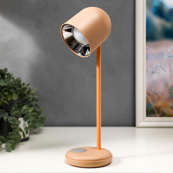 

Лампа настольная 16045/1PK LED 4Вт 3 режима АКБ USB розовый 10,5х10,5х34,5 см