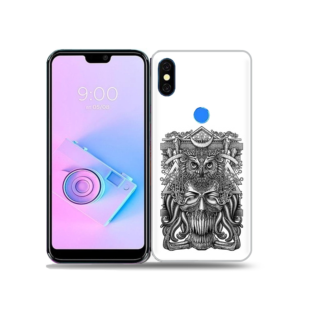 

Чехол MyPads Tocco для BQ 5731L зубастая сова, Прозрачный, Tocco