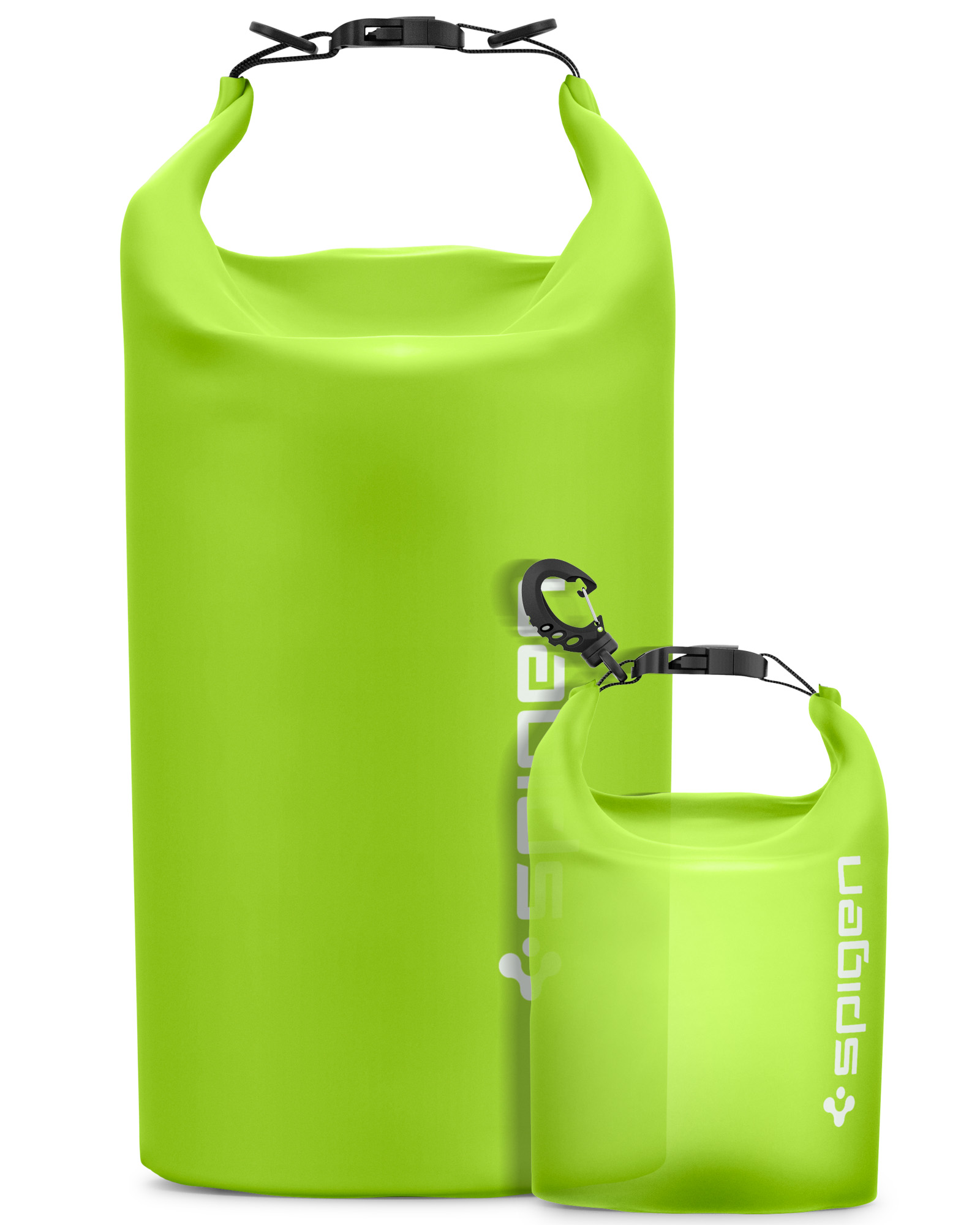 

Комплект водонепроницаемых гермомешков Spigen A630 20L+2L 2 штуки зеленый, A630