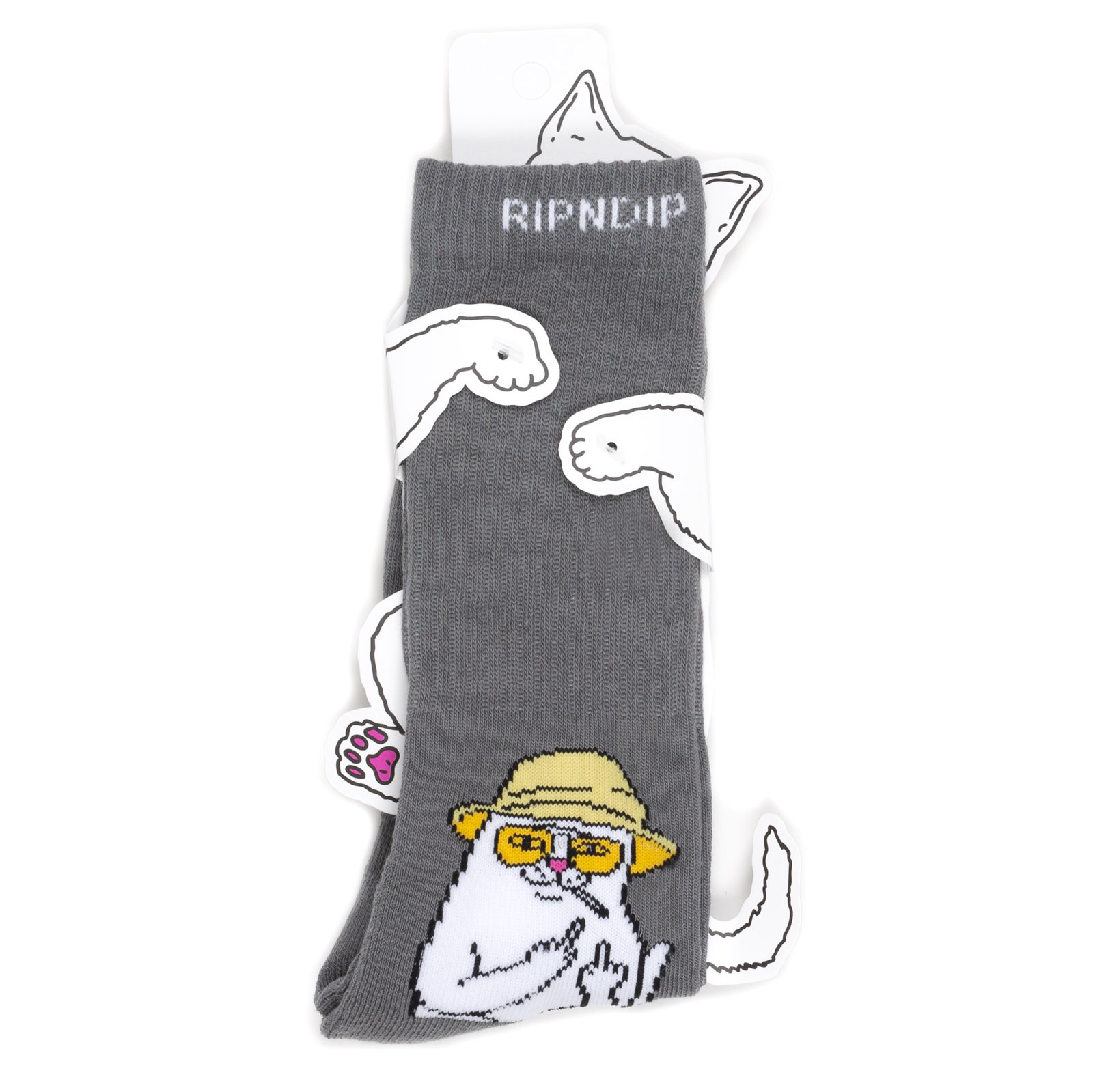 Носки унисекс Ripndip Лорд Нермал разноцветные onesize