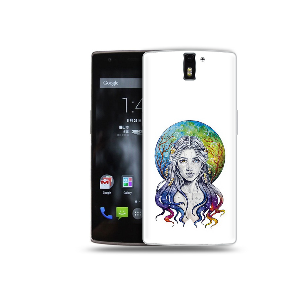 

Чехол MyPads Tocco для OnePlus One девушка с красивыми волосами, Прозрачный, Tocco