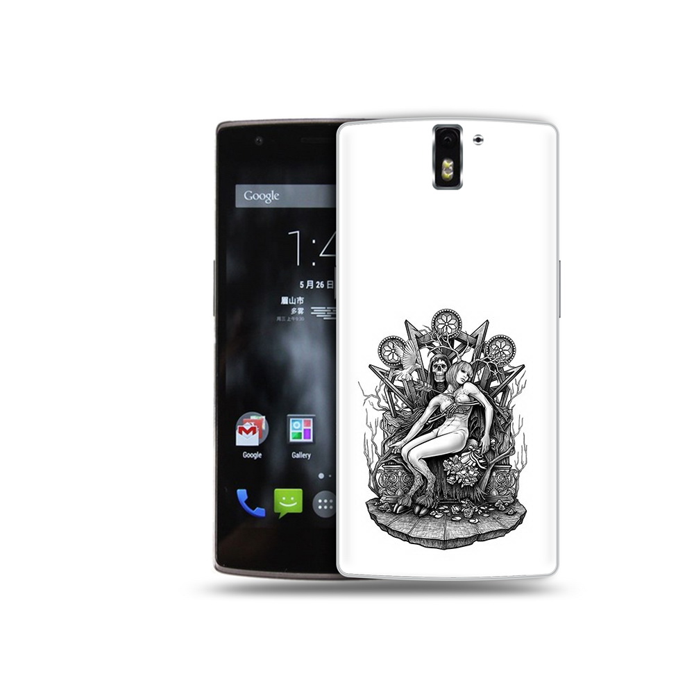 

Чехол MyPads Tocco для OnePlus One девушка на троне, Прозрачный, Tocco