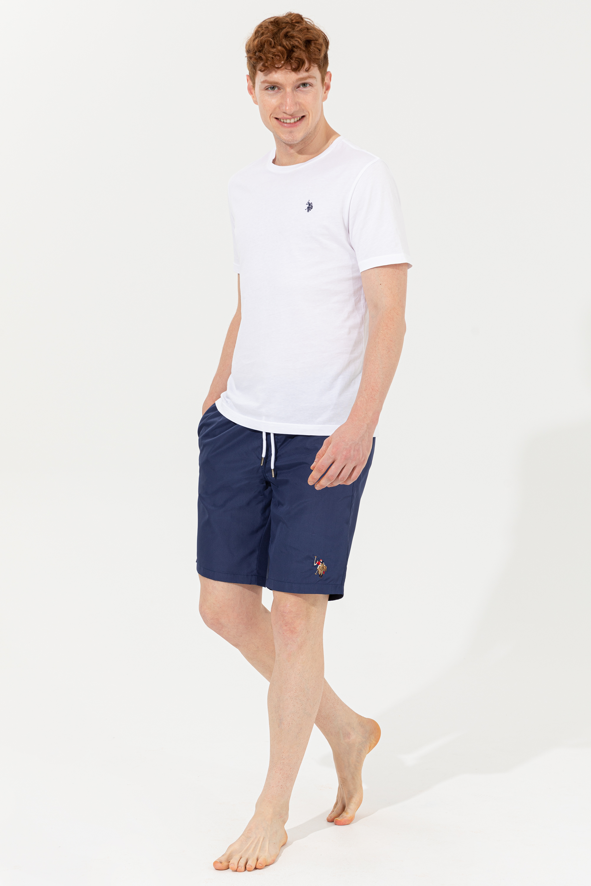 

Пляжные шорты мужские U.S. POLO Assn. G081SZ0660BLANCO22Y синие XS, Синий, G081SZ0660BLANCO22Y