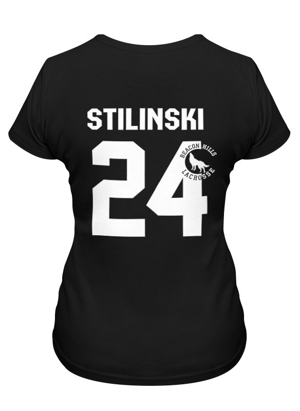 

Футболка женская Printio Stilinski 24 черная 2XL, Черный, Stilinski 24