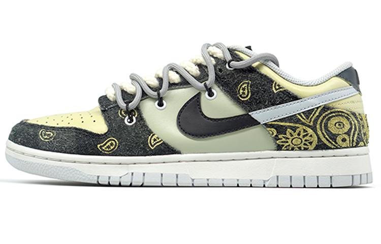 

Кеды унисекс Nike Dunk Low Retro серые 40.5 EU, Серый, Dunk Low Retro