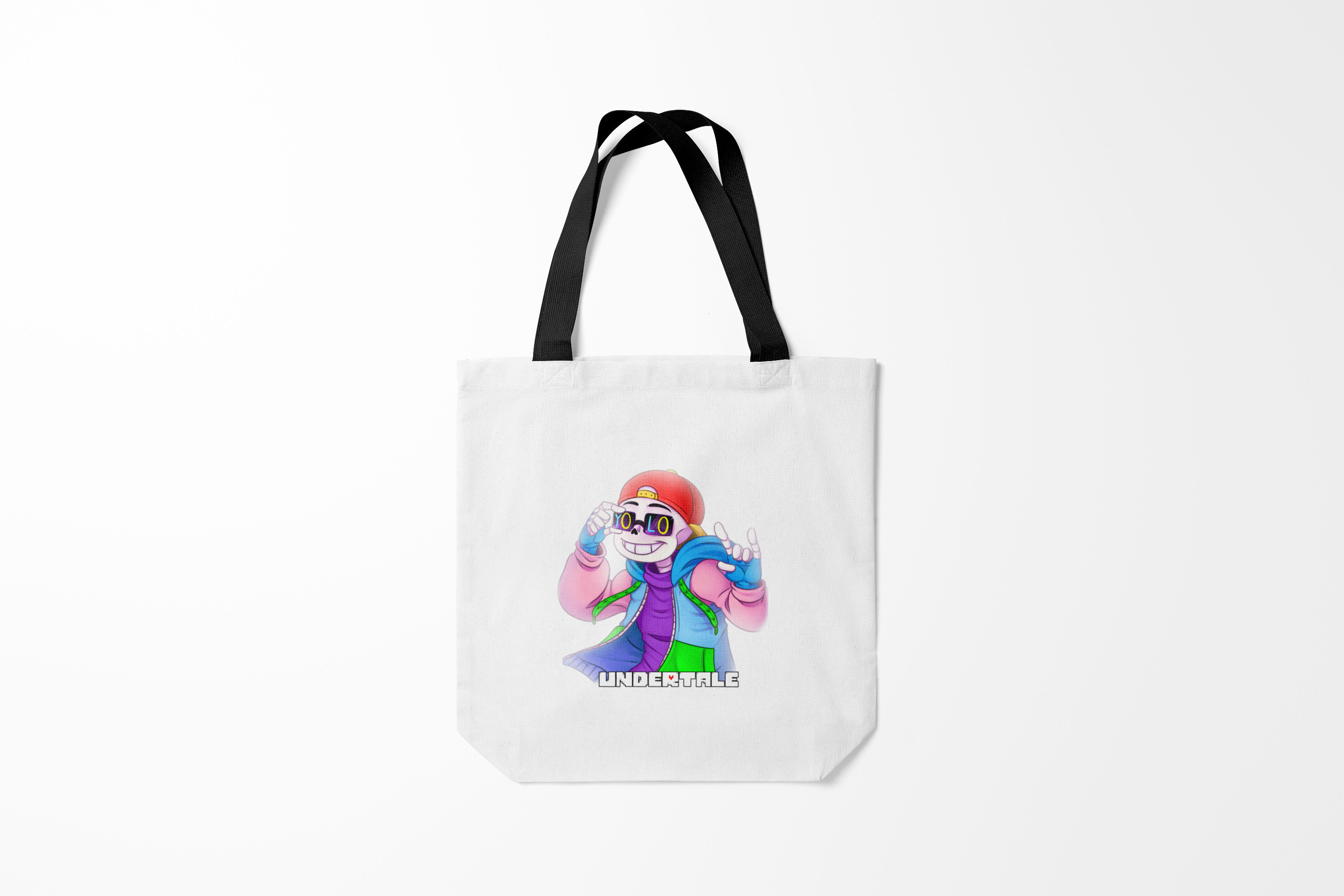 

Сумка шoппер унисекс Burnettie Undertale, белый, Undertale