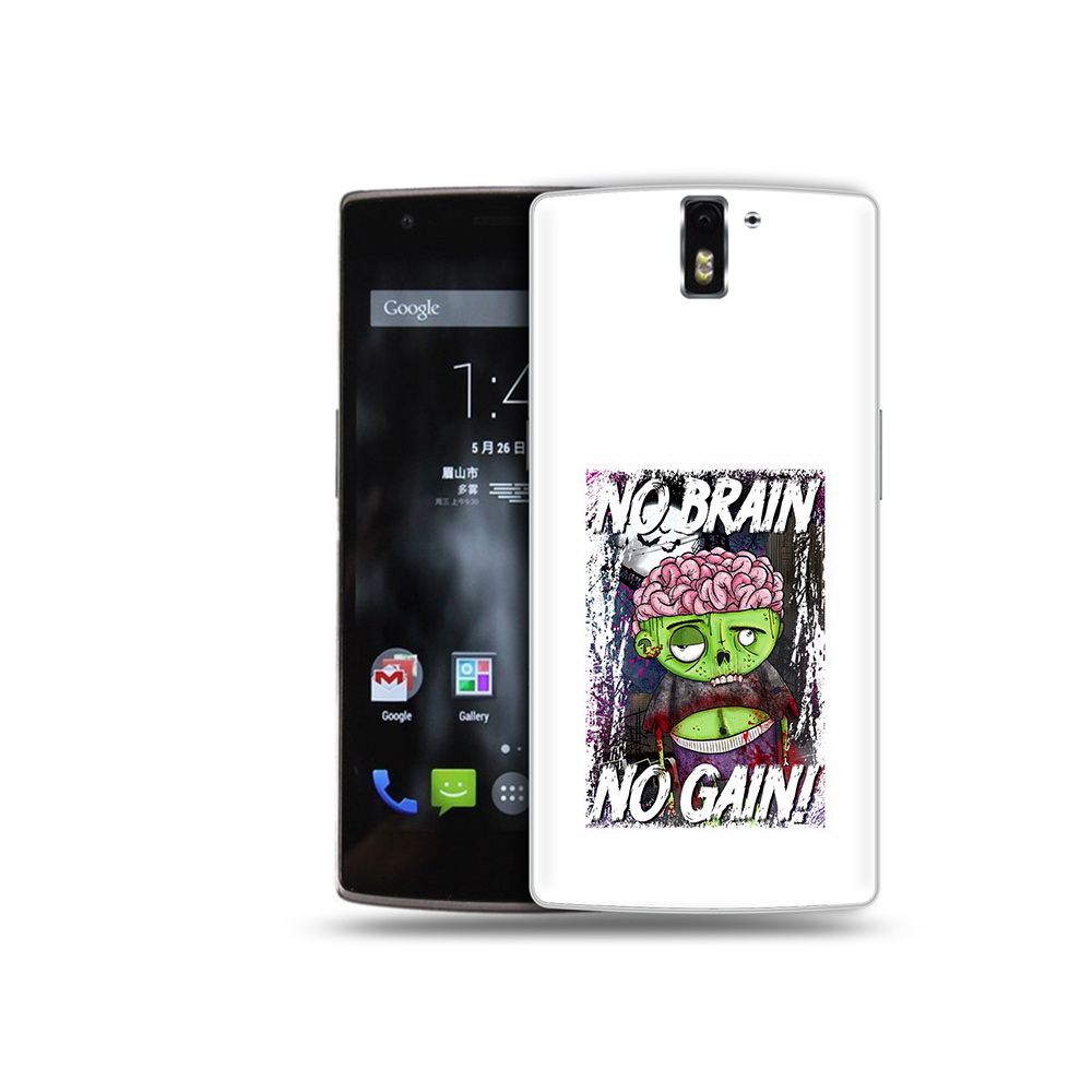

Чехол MyPads Tocco для OnePlus One глупый зомби, Прозрачный, Tocco