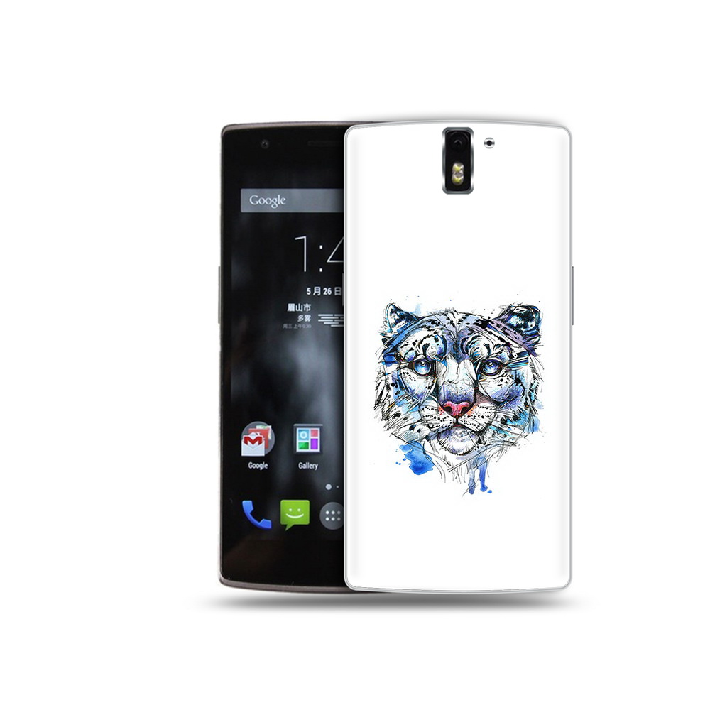 

Чехол MyPads Tocco для OnePlus One водяной тигр, Прозрачный, Tocco