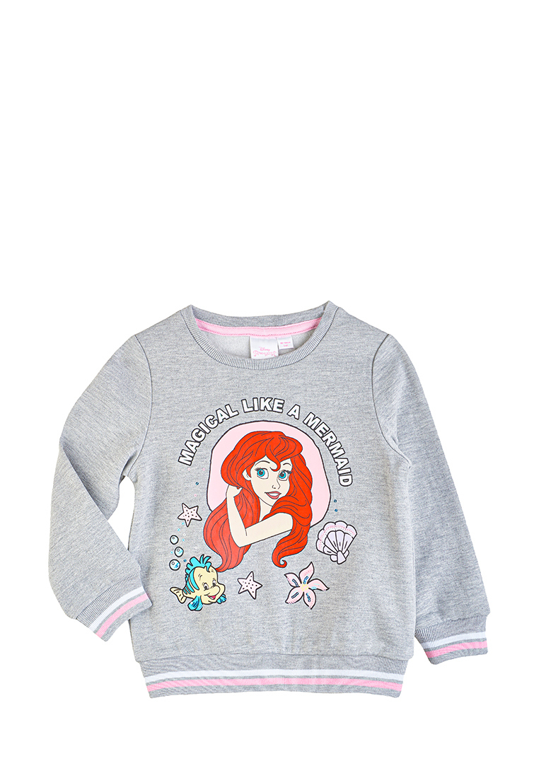 фото Толстовка детская disney princess aw20pr02 серый р.128