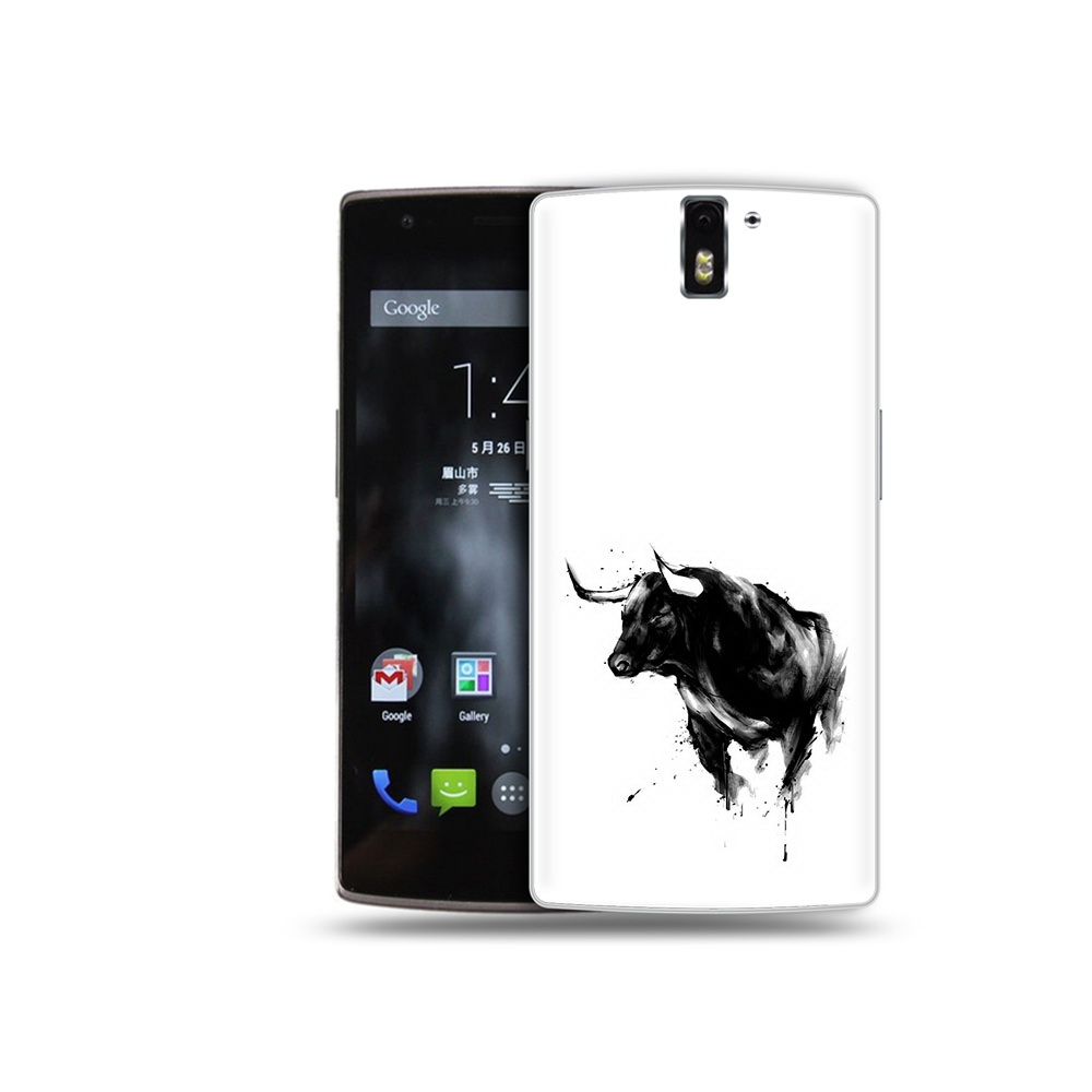 

Чехол MyPads Tocco для OnePlus One бык, Прозрачный, Tocco