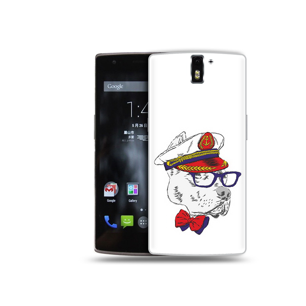 

Чехол MyPads Tocco для OnePlus One бульдог, Прозрачный, Tocco