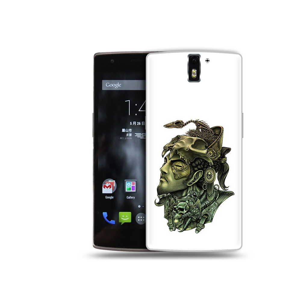 

Чехол MyPads Tocco для OnePlus One бронзовый воин, Прозрачный, Tocco