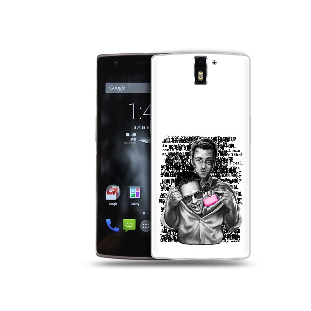 

Чехол MyPads Tocco для OnePlus One бойцовский клуб, Прозрачный, Tocco