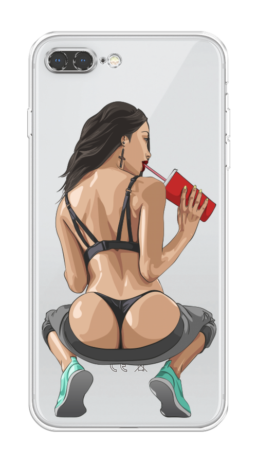 

Чехол на Apple iPhone 7 Plus "Сочные булочки", Бежевый;красный;черный, 10750-1