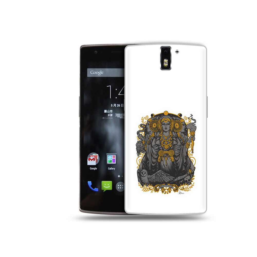 

Чехол MyPads Tocco для OnePlus One божество с золотыми элементами, Прозрачный, Tocco