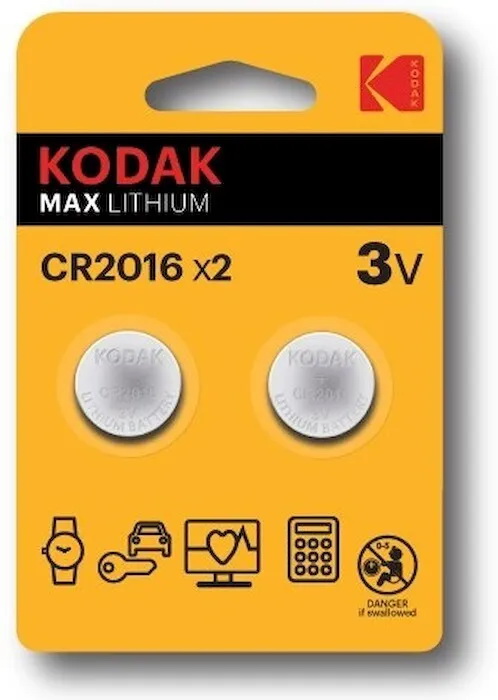 

Батарейка Kodak Cr2016-2bl Для Брелока Сигнализации KODAK арт. 30417663-RU1