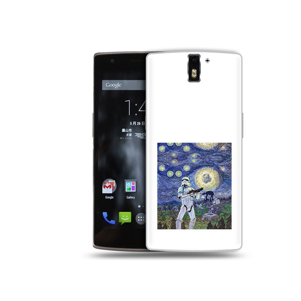 

Чехол MyPads Tocco для OnePlus One star wars звездная ночь, Прозрачный, Tocco