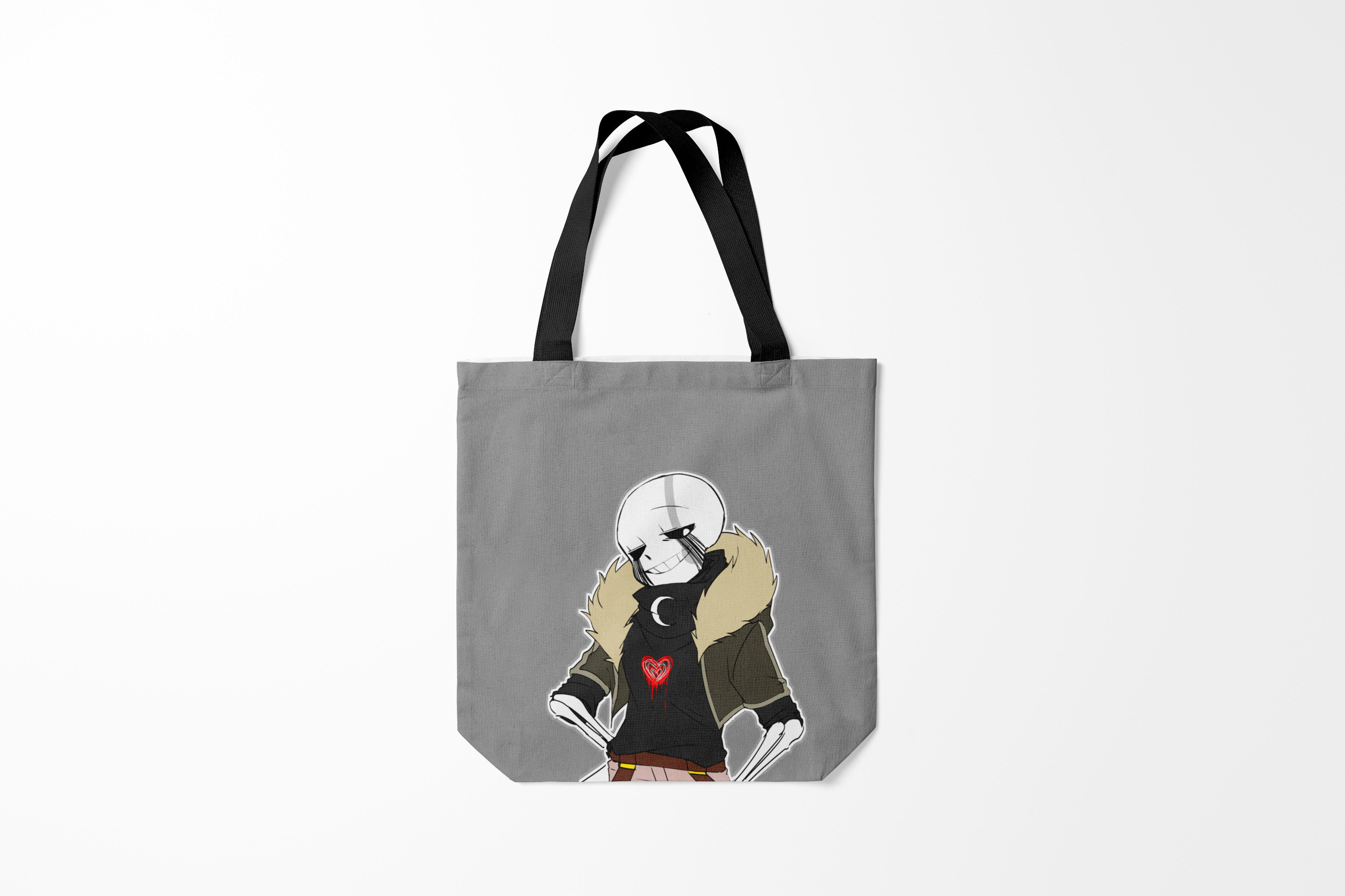 

Сумка шoппер унисекс Burnettie Undertale, коричневый, Undertale