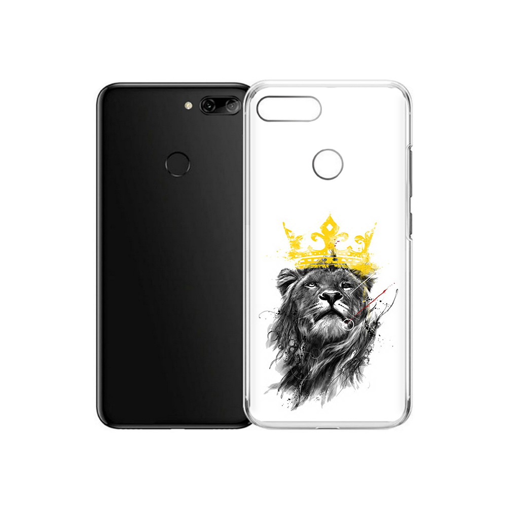 

Чехол MyPads Tocco для Alcatel 1S король-лев (PT227137.662.391), Прозрачный, Tocco