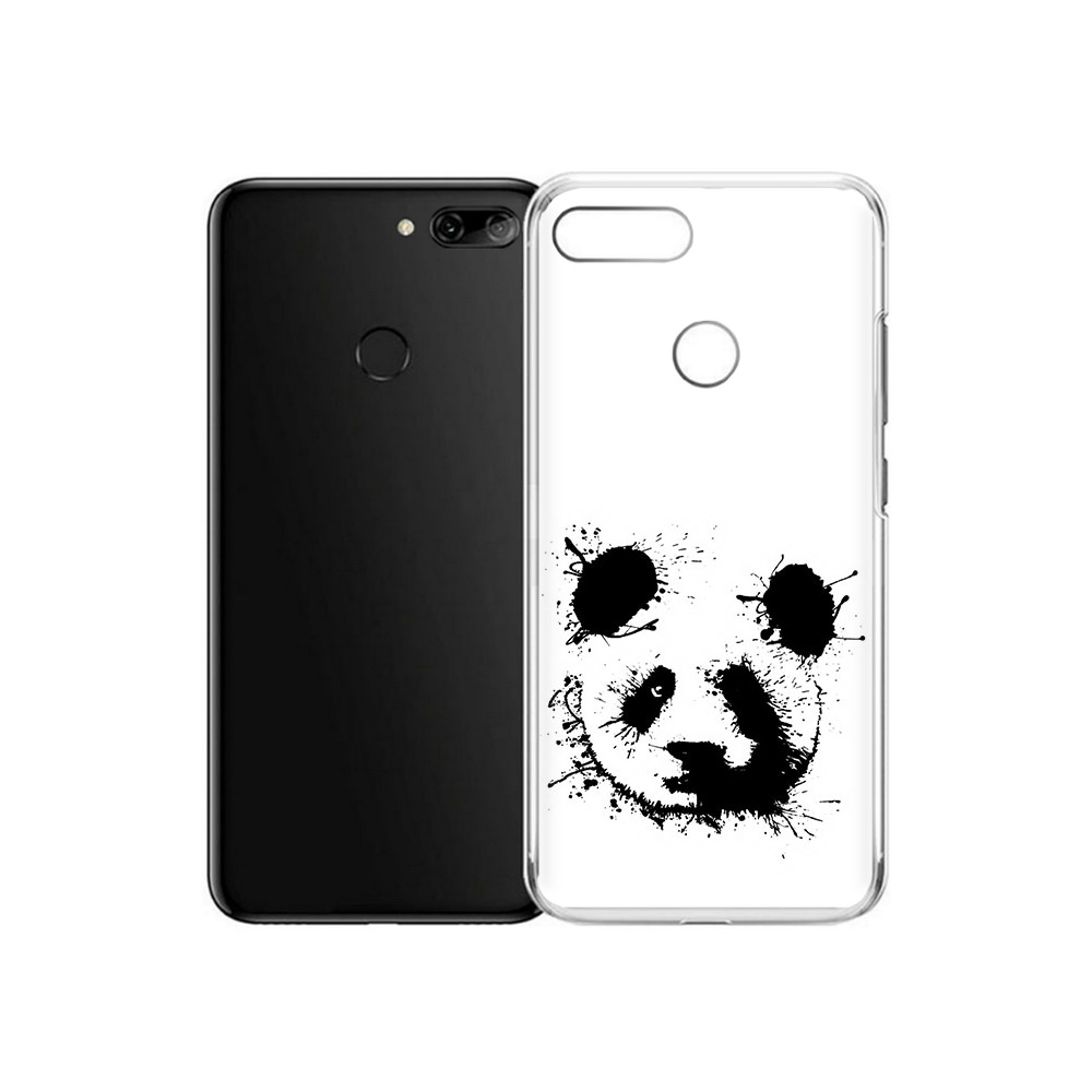 

Чехол MyPads Tocco для Alcatel 1S клякса-панда (PT227137.662.389), Прозрачный, Tocco