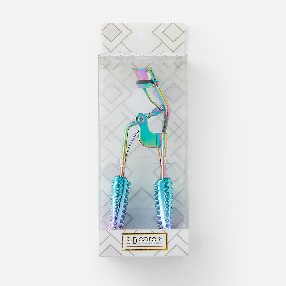 Керлер для завивки ресниц Abero с резиновыми подушечками, разноцветный керлер для завивки ресниц abero с проволочной ручкой серебристо