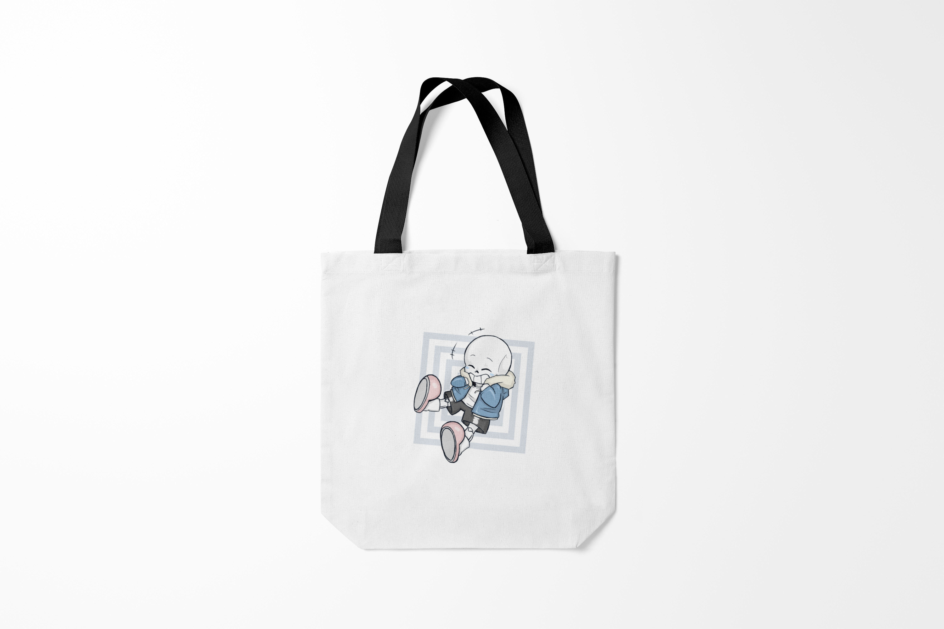 

Сумка шoппер унисекс Burnettie Undertale, белый, Undertale