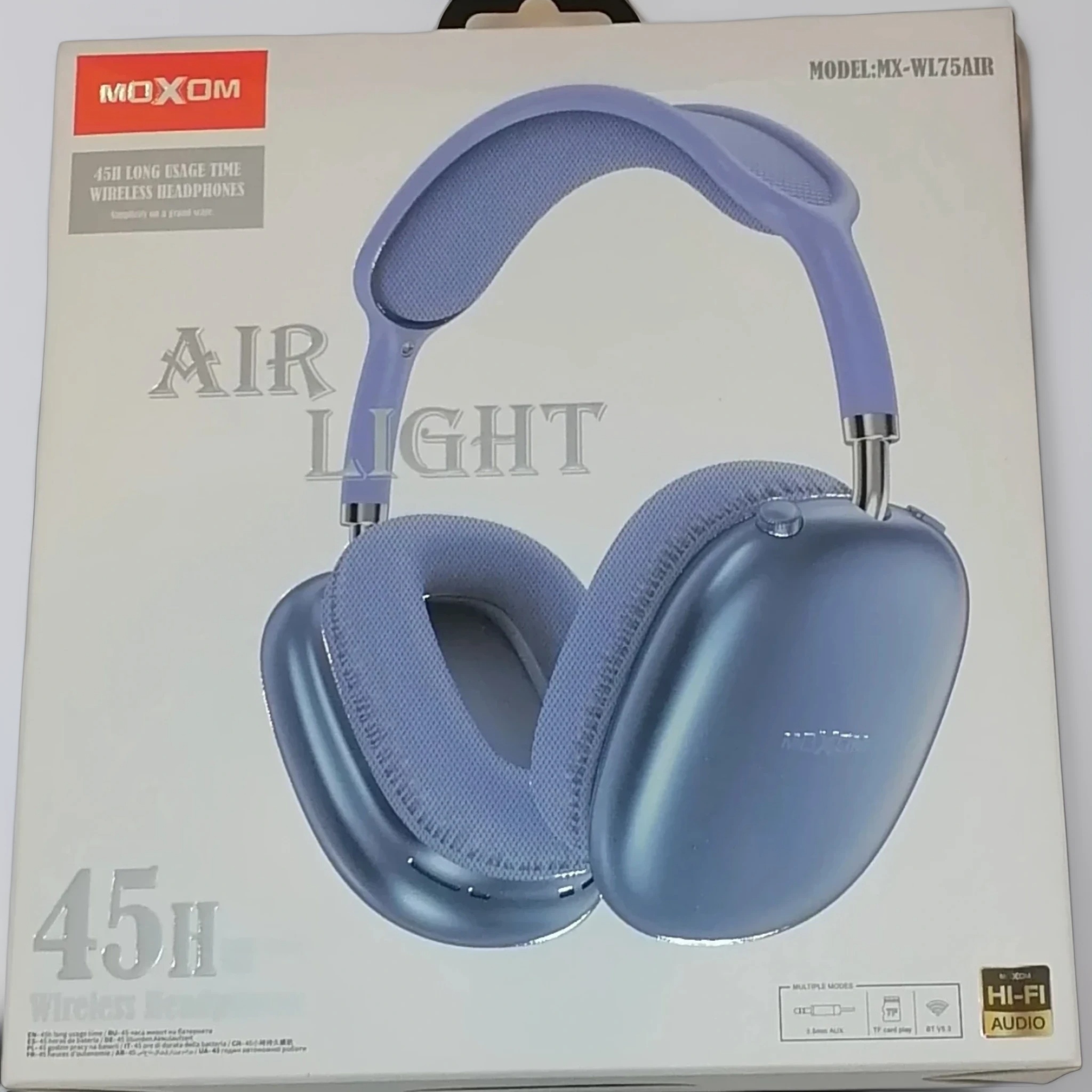 

Беспроводные наушники Moxom MX-WL75AIR Blue, MX-WL75AIR