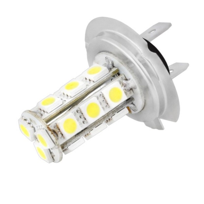 

Лампа автомобильная светодиодная Skyway H7, 12 В, 18 SMD, свет белый (5 шт)