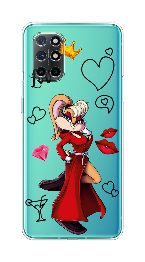 

Чехол на OnePlus 8T "Rich Lola Bunny", Красный;бежевый;оранжевый, 151150-6