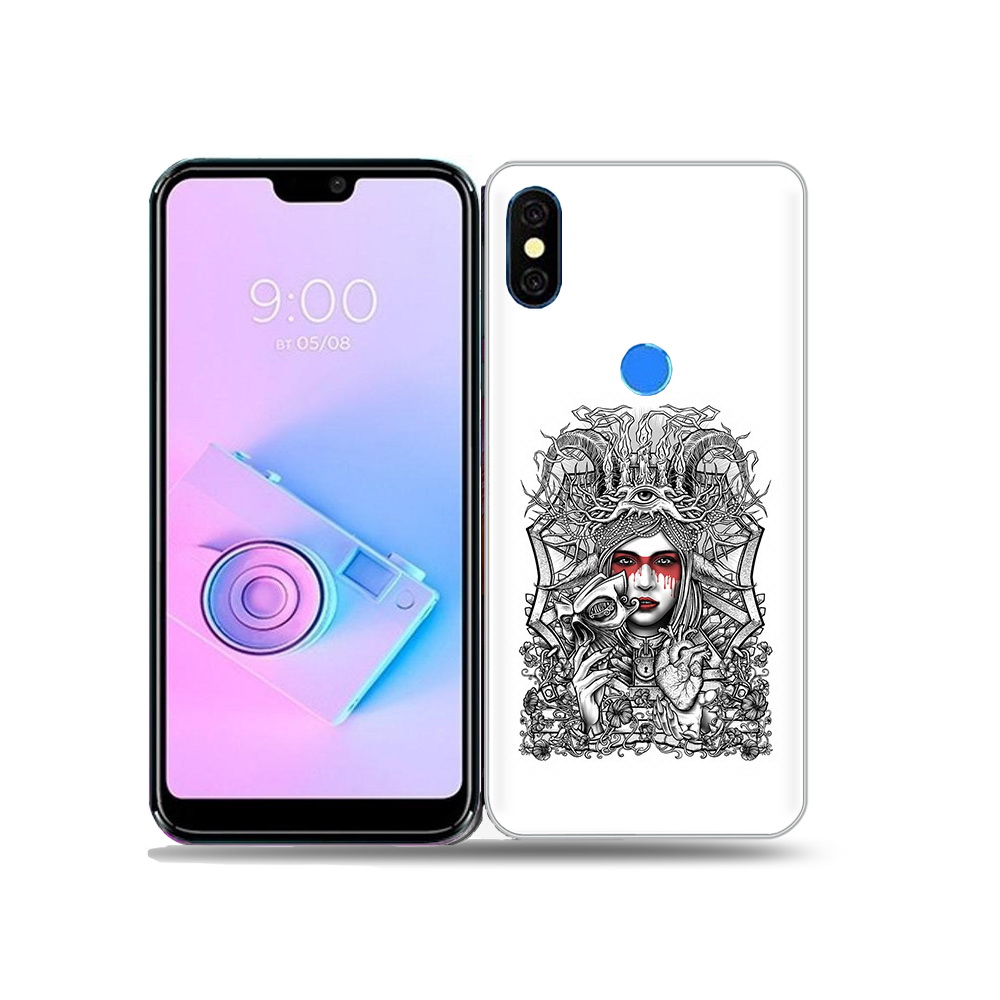 Чехол MyPads Tocco для BQ 5731L грусная девушка