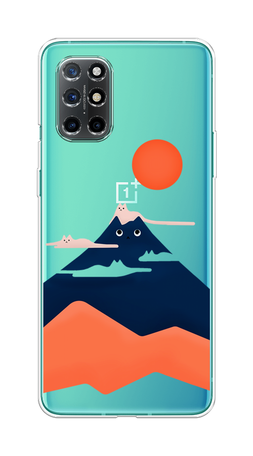 

Чехол на OnePlus 8T "Кот-гора", Черный;оранжевый, 151150-4