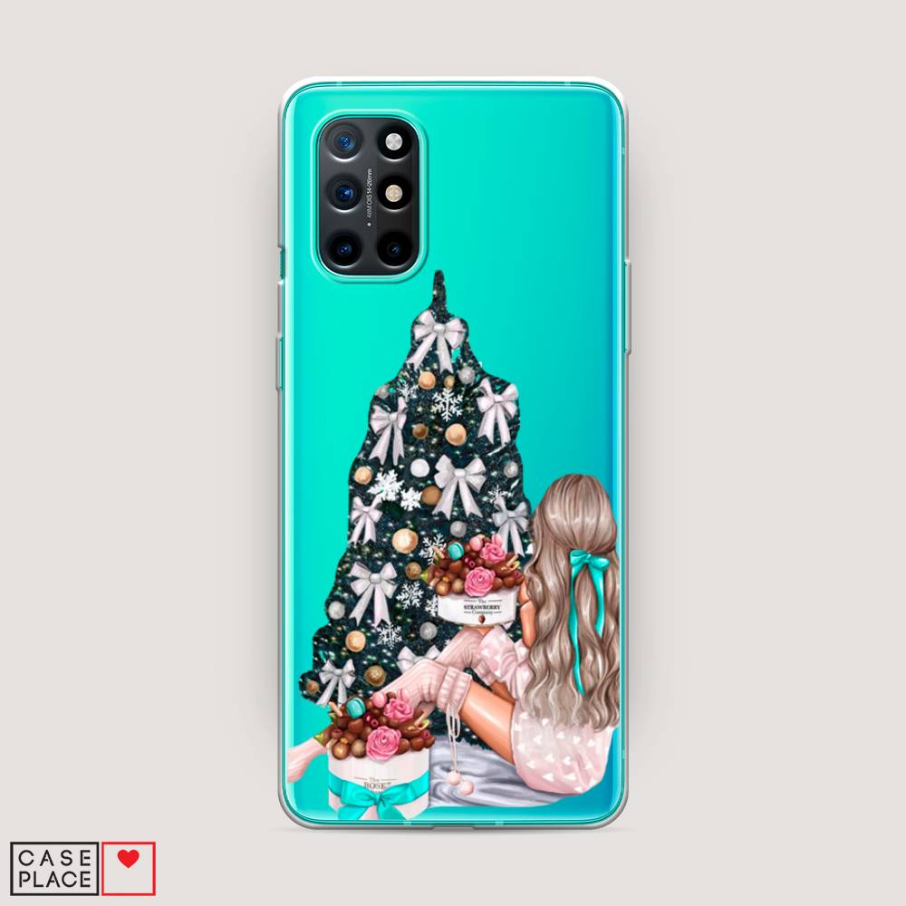 

Чехол на OnePlus 8T "New Year", Зеленый;бежевый;голубой, 151150-5