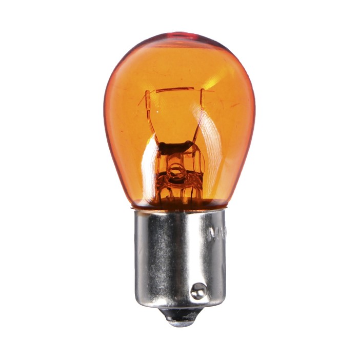 

Лампа автомобильная "Маяк", 12 В, P21W, BA15S, 61213 ORANGE, фасовка 100 шт (100 шт)