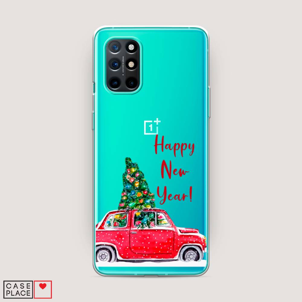 

Чехол на OnePlus 8T "Happy New Year", Красный;зеленый, 151150-5